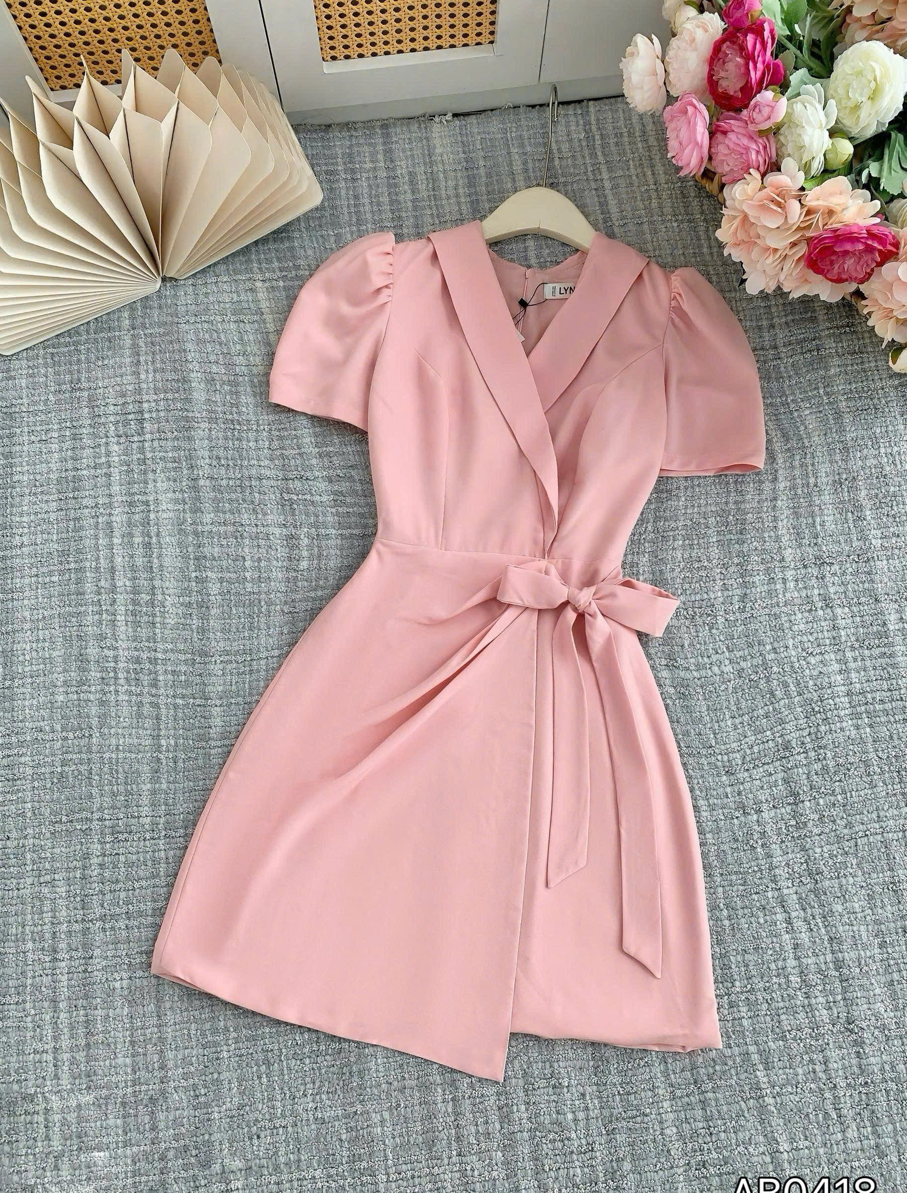 ĐẦM THẮT NƠ AB0418