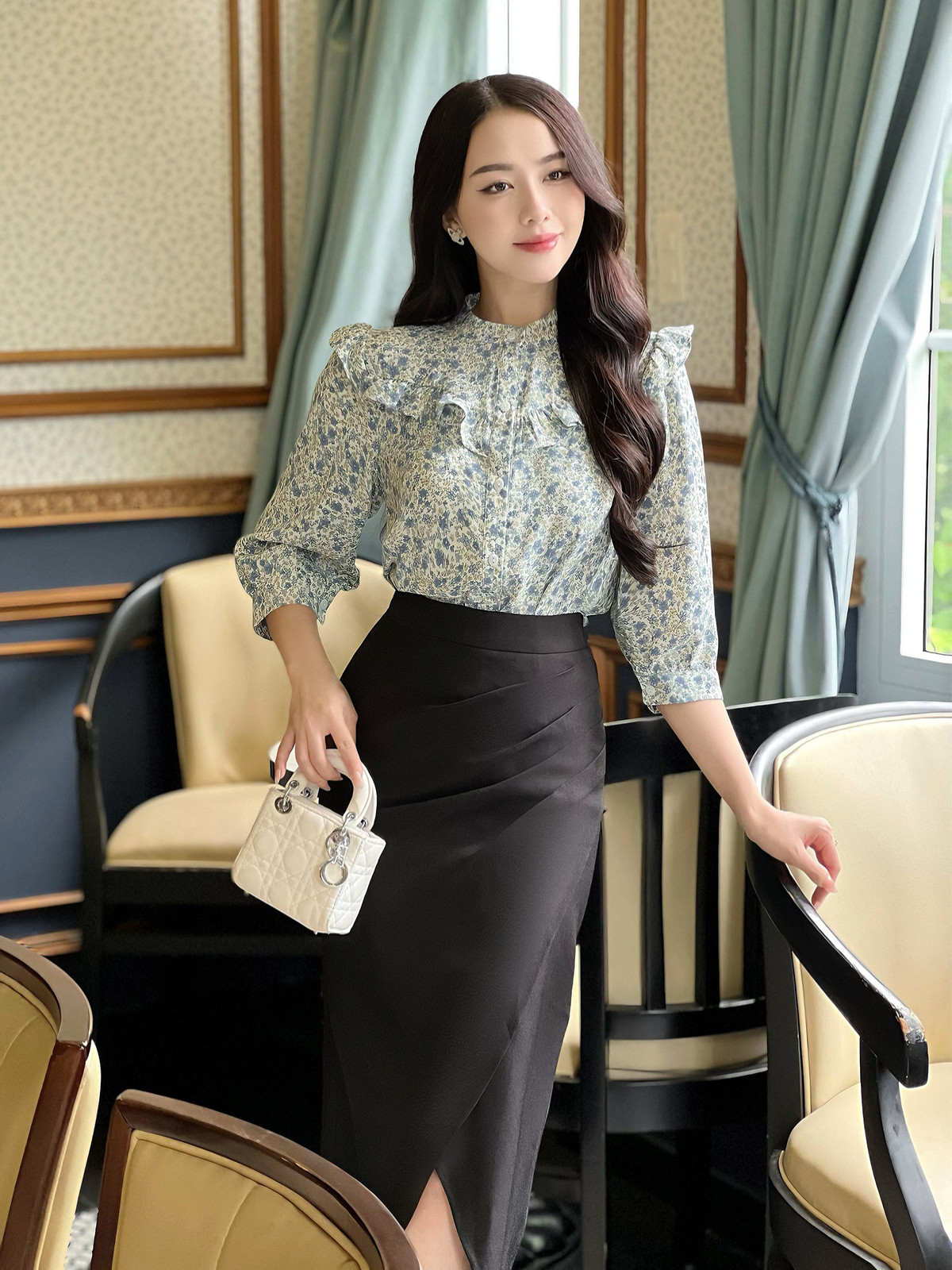 CHÂN VÁY XẾP LY AL0665