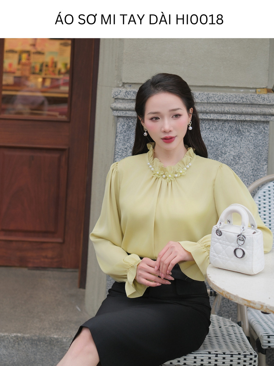 ÁO SƠ MI TAY DÀI HI0018