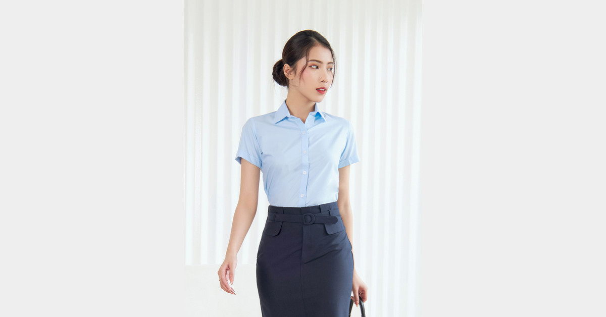 Cách chọn áo sơ mi nữ công sở: đẹp khi đứng, thoải mái khi ngồi