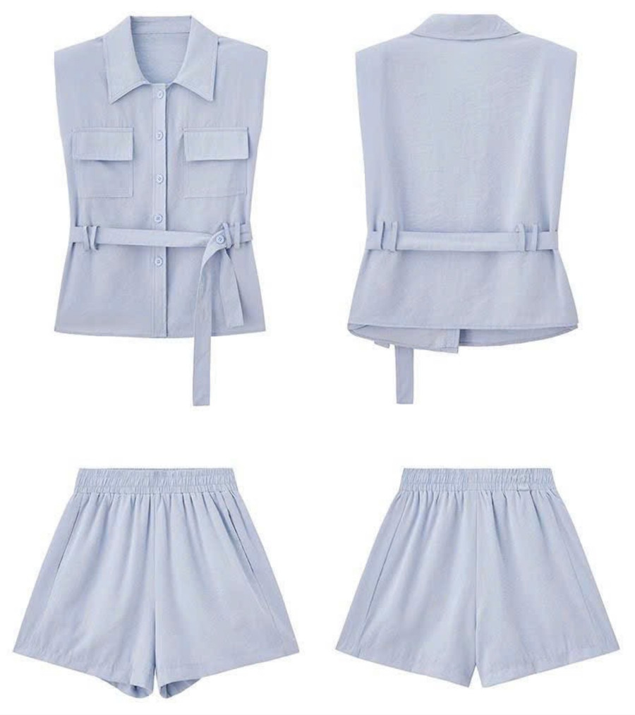 SET ÁO SÁT NÁCH QUẦN SHORT AL0986