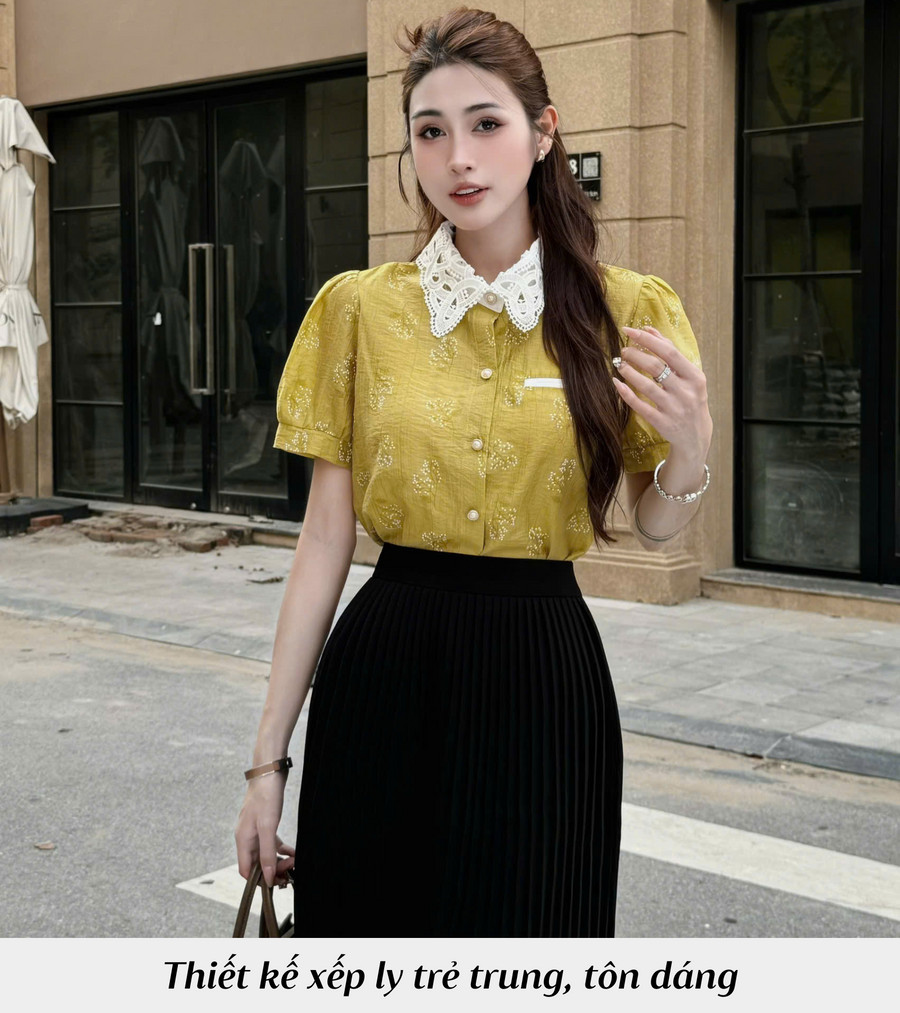 CHÂN VÁY XẾP LY HI0029