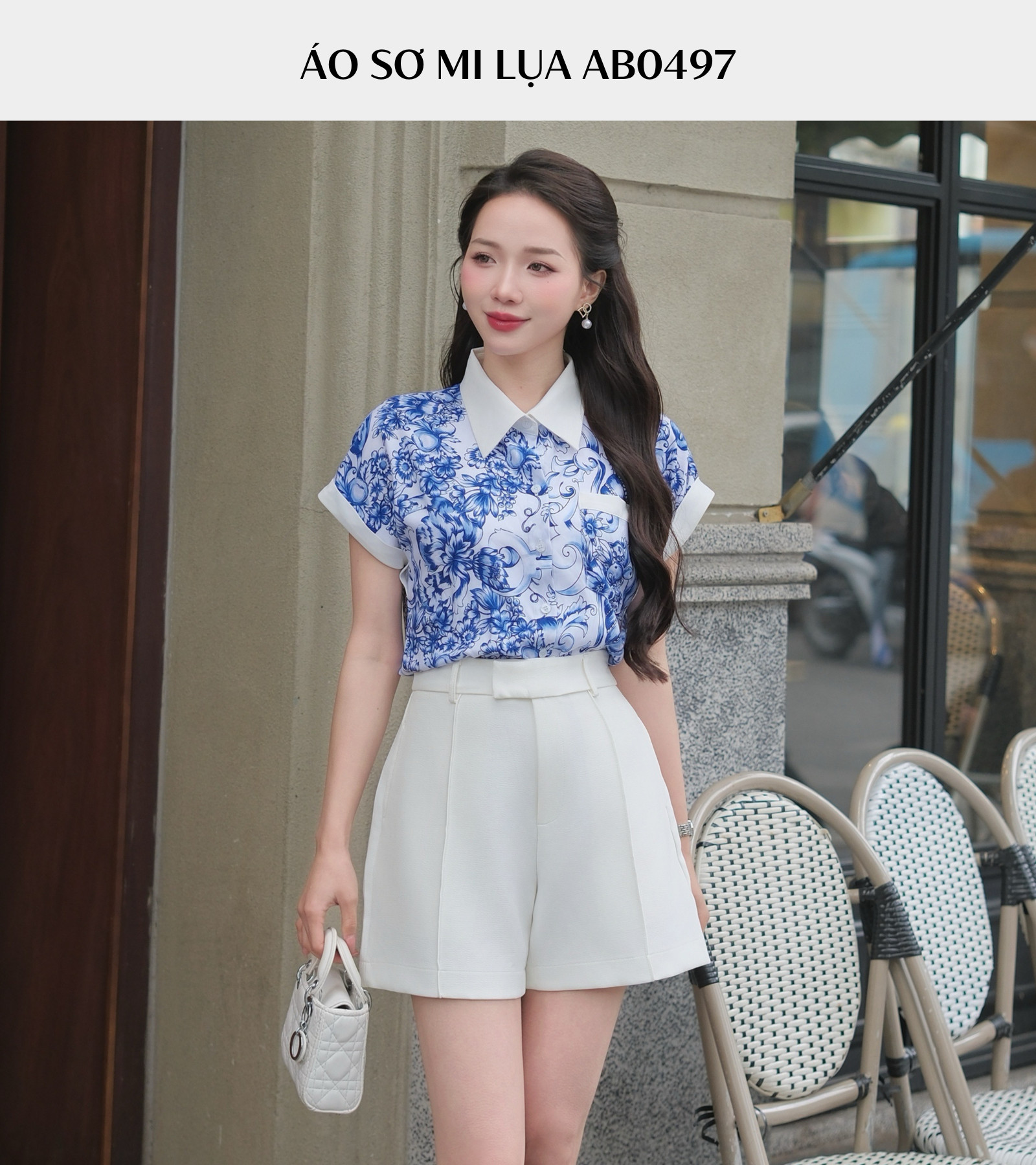 ÁO SƠ MI LỤA AB0497