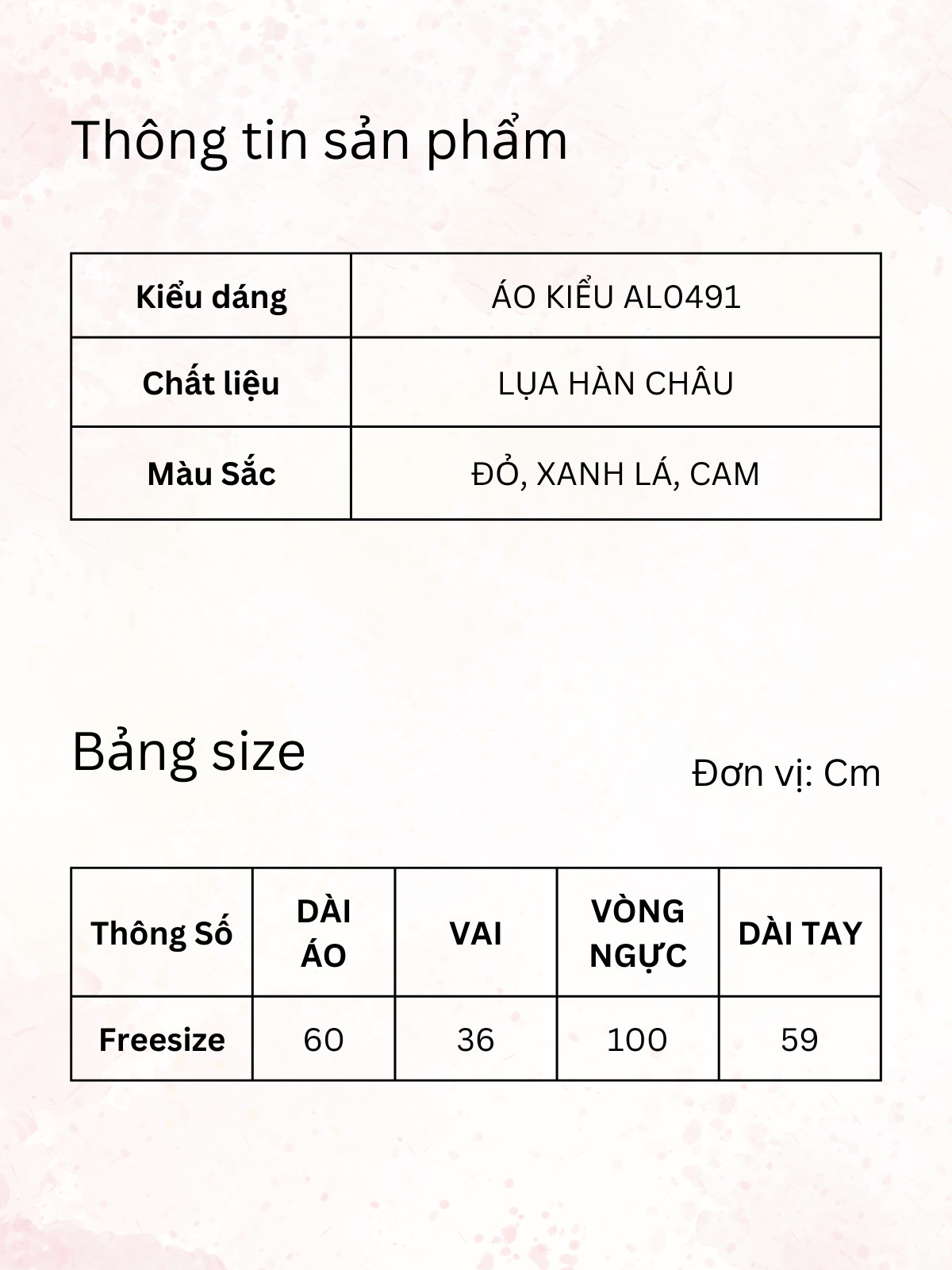 ÁO KIỂU AL0491 